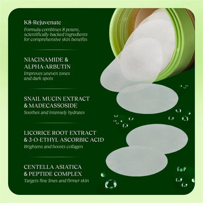 Korean Skincare Toner Pads